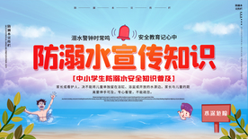 防溺水展板