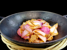 锅锅羊肉炒葱头