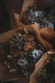 干花捧花瓶花插花图片