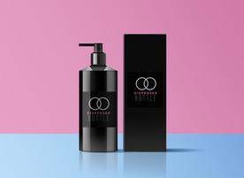 沐浴露包装样机