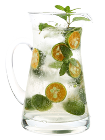 金桔薄荷苏打水