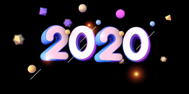2020艺术字