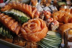 三文鱼鲜美图片