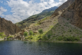 山川湖泊风景图片