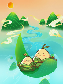 端午节海报  端午节宣传 粽子