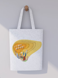 原创模型帆布袋袋子样机