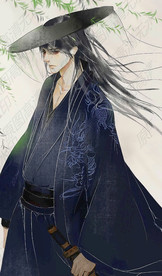 古风戴帽美男