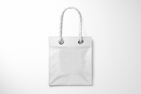 哑光聚氯乙烯可重复使用手提包模