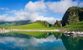 若尔盖九曲温泉河