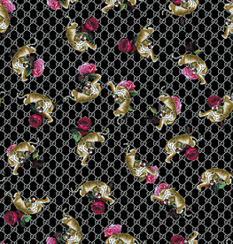 大牌老虎玫瑰花