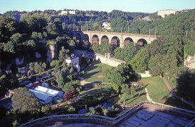 卢森堡城堡古堡建筑图片