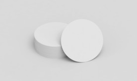 圆形商业卡片样机