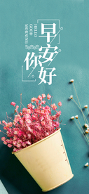 唯美早安图