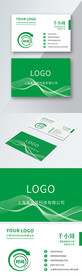 原创简约绿色商务名片模板