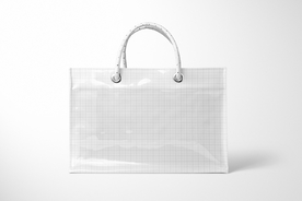 乙烯基聚氯乙烯可重复使用手提袋