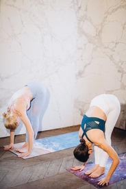 瑜伽健身运动美体休闲背景素材