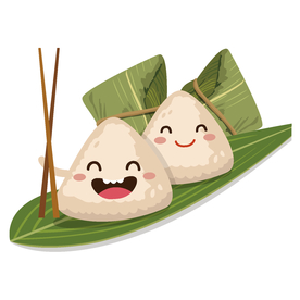 可爱的粽子宝宝