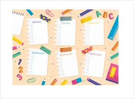 校园作息时间表