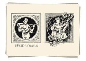 以歌传情的中世纪少男少女