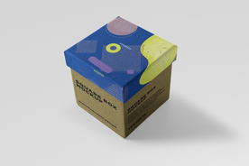 包装盒子展示效果图