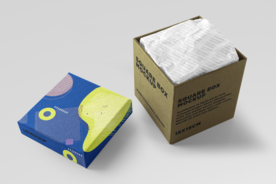 包装盒子展示效果图