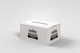 包装盒子展示效果图