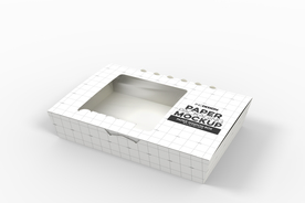 包装盒子展示效果图