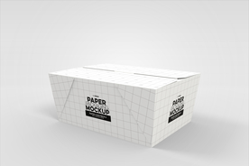 包装盒子展示效果图