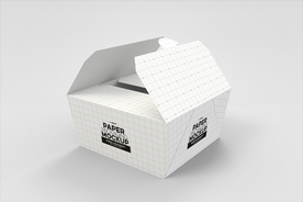包装盒子展示效果图