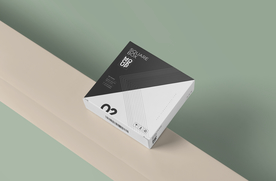 包装盒子展示效果图