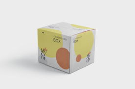 包装盒子展示效果图