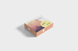 包装盒子展示效果图