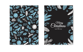 圣诞节快乐 邀请函 宣传册