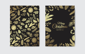 圣诞节快乐 邀请函 宣传册