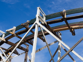 过山车惊险刺激图片