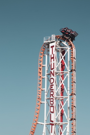 过山车惊险刺激图片