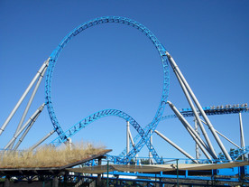 过山车惊险刺激图片