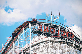 过山车惊险刺激图片