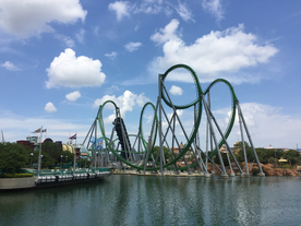 过山车惊险刺激图片