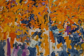 黄色抽象唯美背景图片