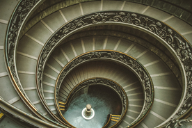 螺旋楼梯旋转楼梯图片