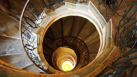 螺旋楼梯旋转楼梯图片