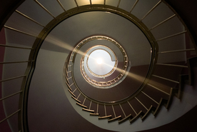 螺旋楼梯旋转楼梯图片