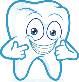 卡通牙齿