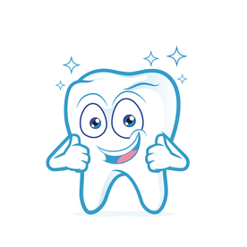 卡通牙齿