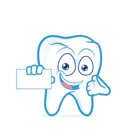 卡通牙齿