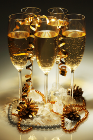 香槟高脚杯