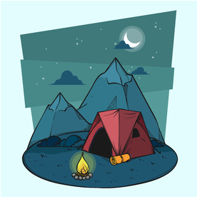 露营