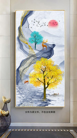 新中式水墨装饰画