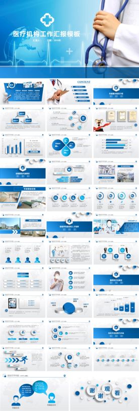 医疗机构工作汇报模板